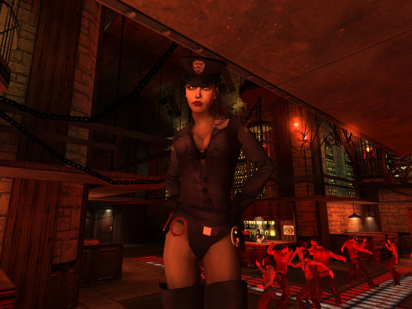 Image from the game Vampire: The Masquerade - Bloodlines (2004)