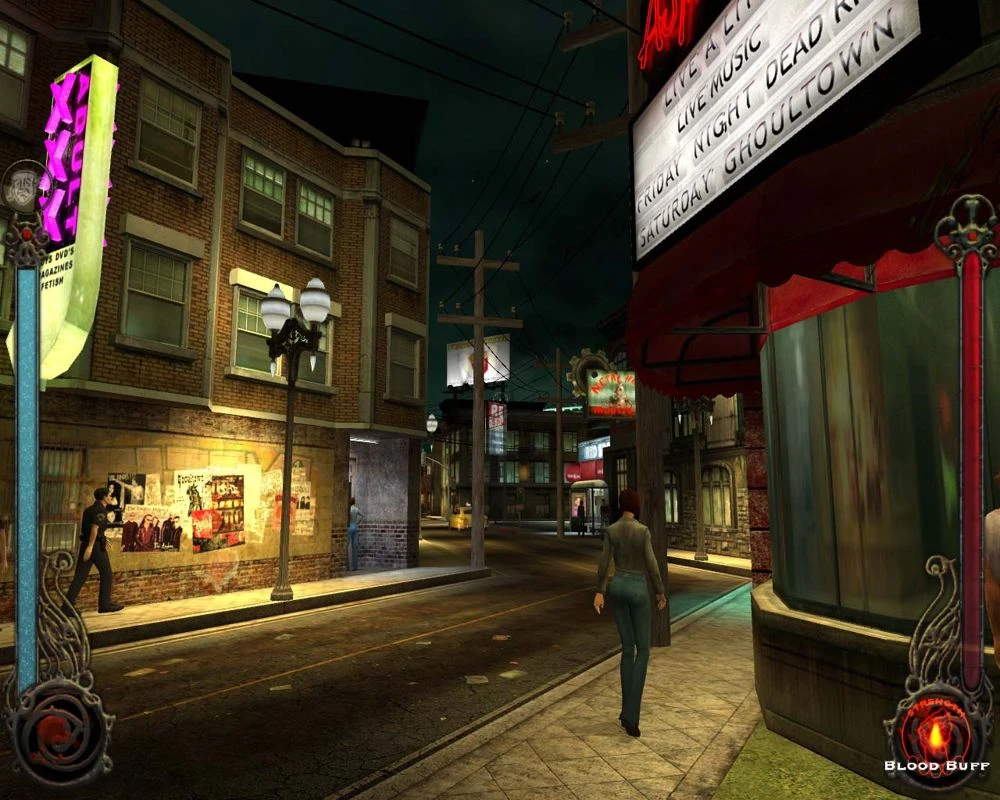 Image from the game Vampire: The Masquerade - Bloodlines (2004)