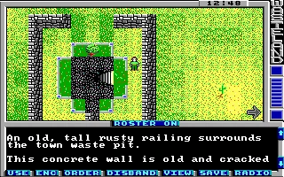 Изображение из игры Wasteland (1988)