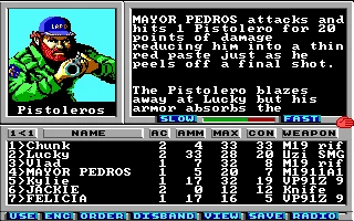 Изображение из игры Wasteland (1988)