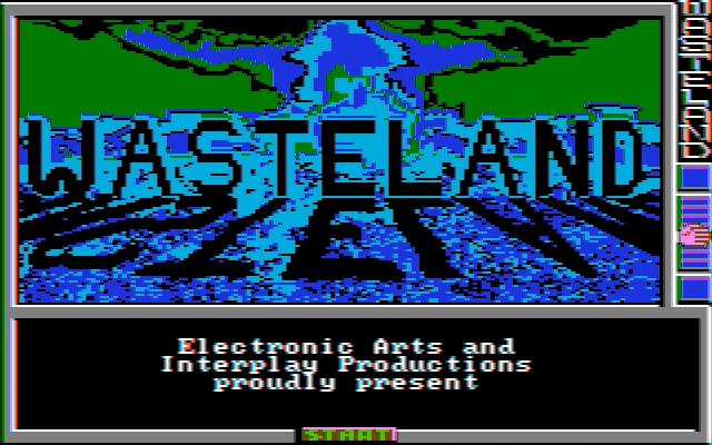 Изображение из игры Wasteland (1988)