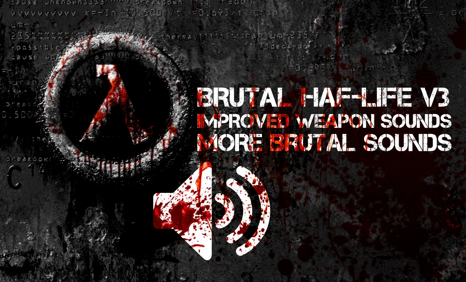 Improved Weapon Sounds for Brutal Half-Life v3