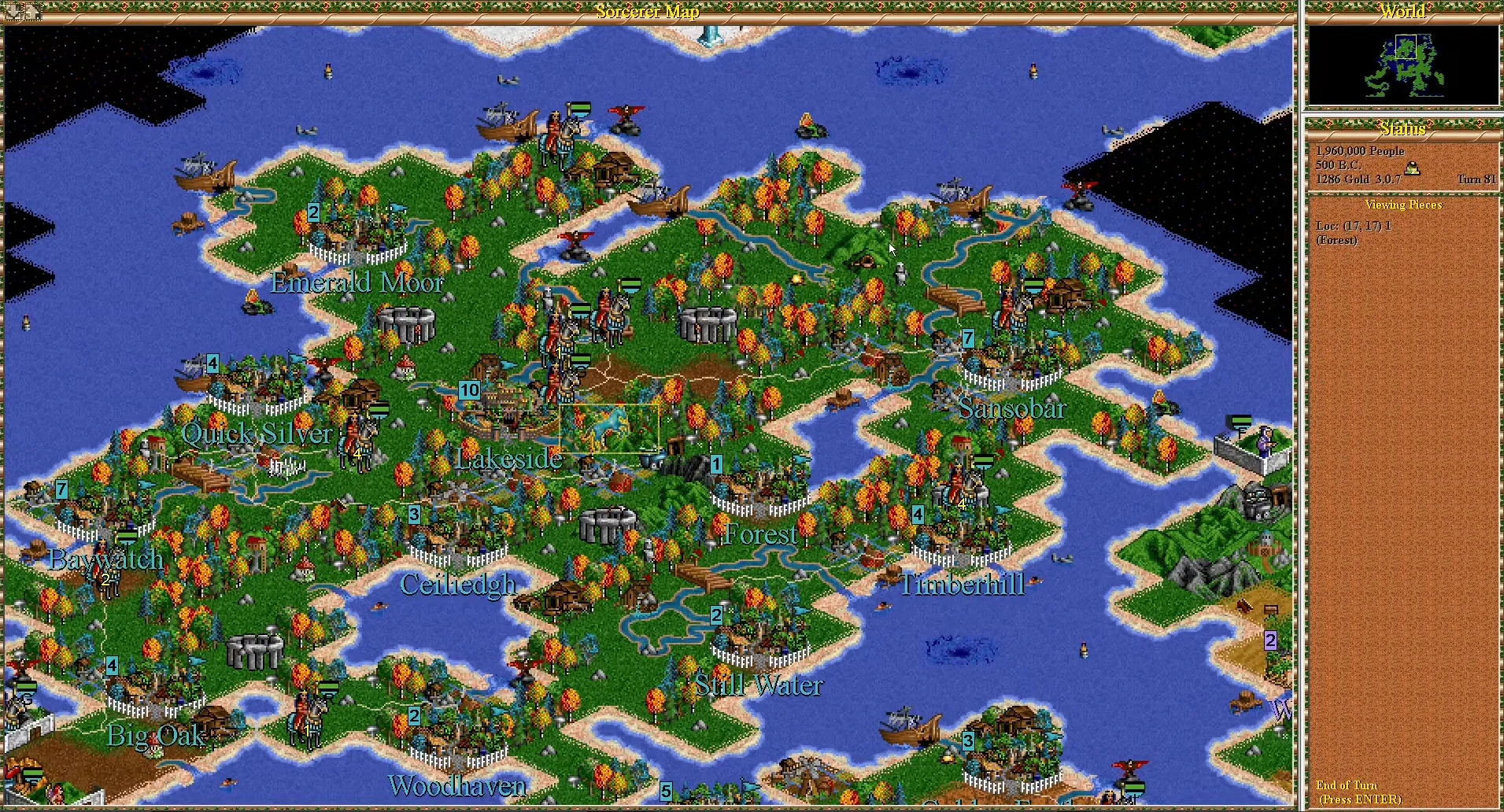 Civilization 2 - Heroes of Might and Magic 2 Mod (& HoMM1 Addon)